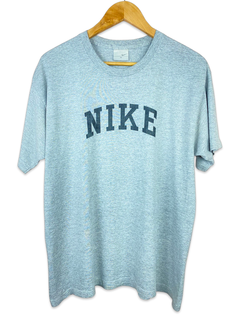 Y2K Nike Spellout Grey T-Shirt