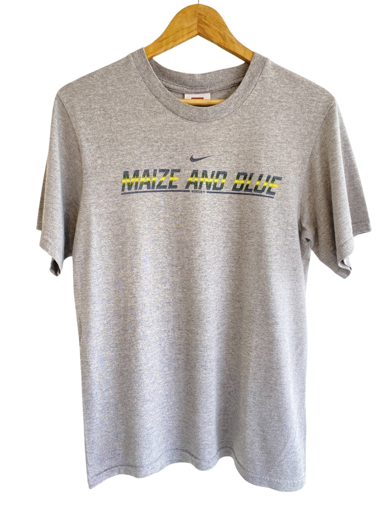Y2K Nike Michigan Grey T-Shirt 