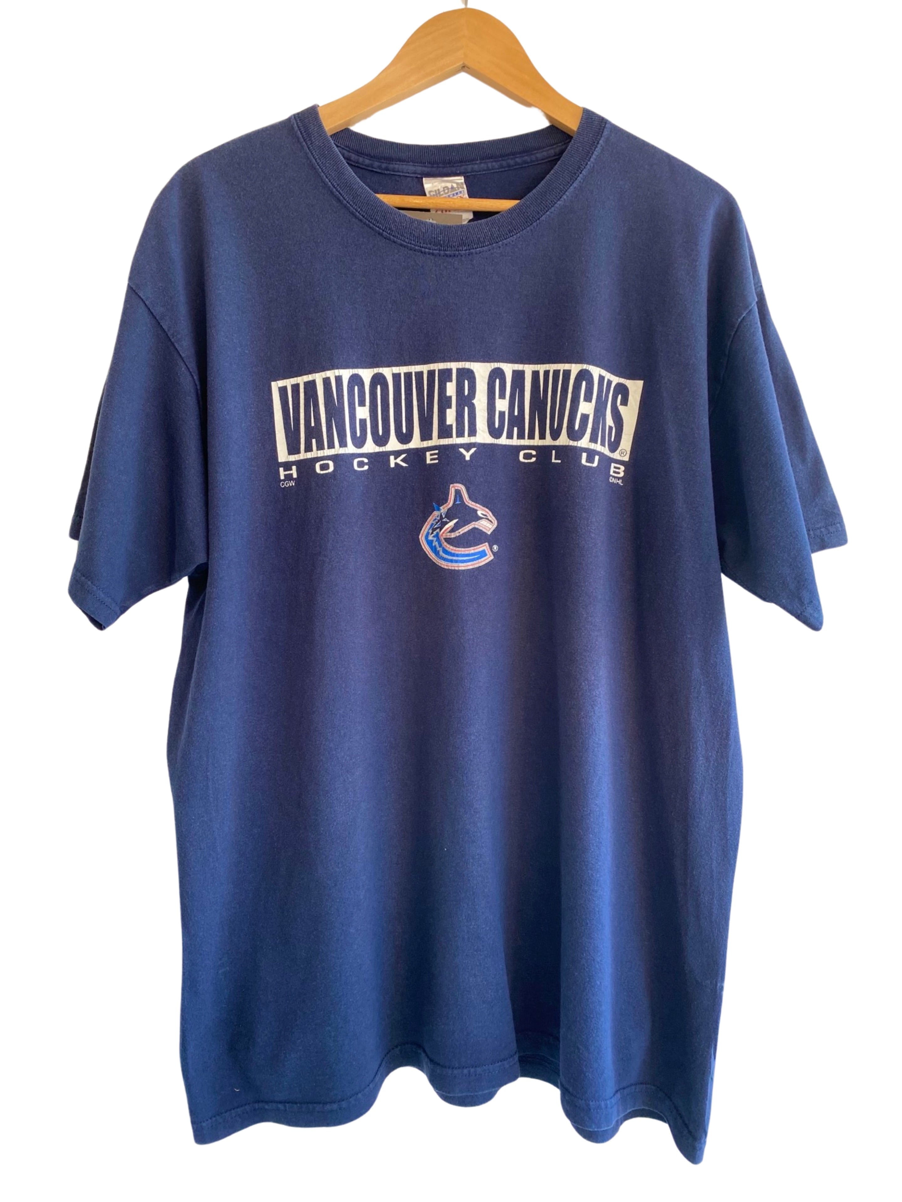 Vancouver canucks vintage t 2024 shirt