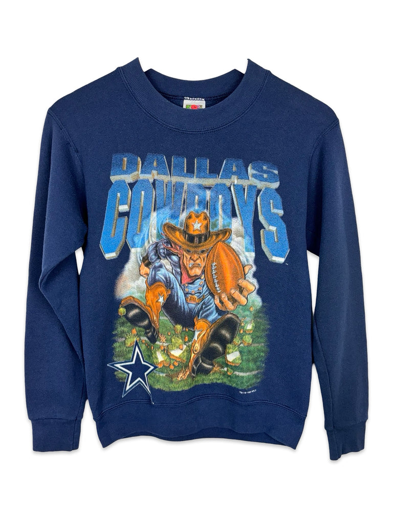 Vintage 1996 Dallas Cowboys Navy Blue Sweatshirt