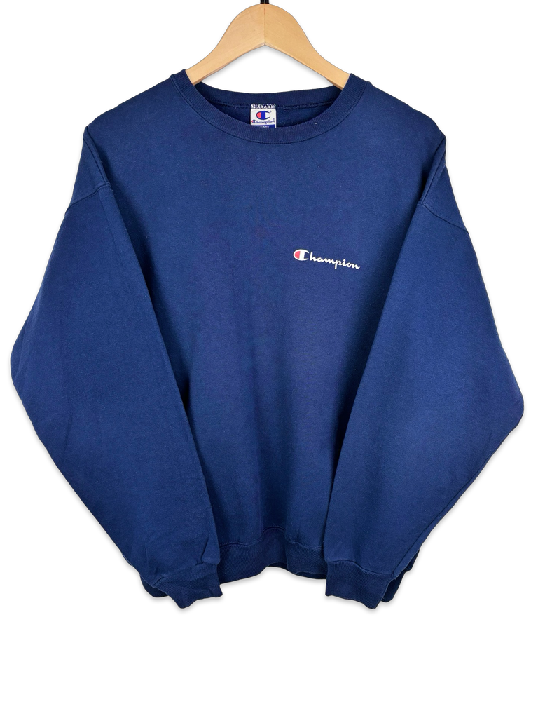 Vintage Champion Navy Blue Sweatshirt