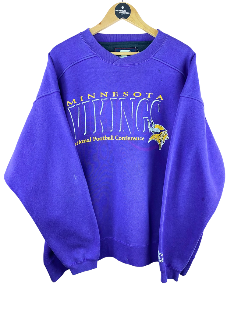 Vintage Minnesota Vikings Purple Sweatshirt