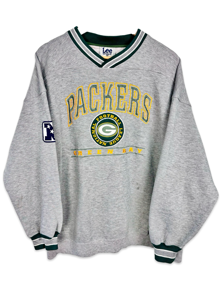 Vintage Green Bay Packers Embroidered Sweatshirt