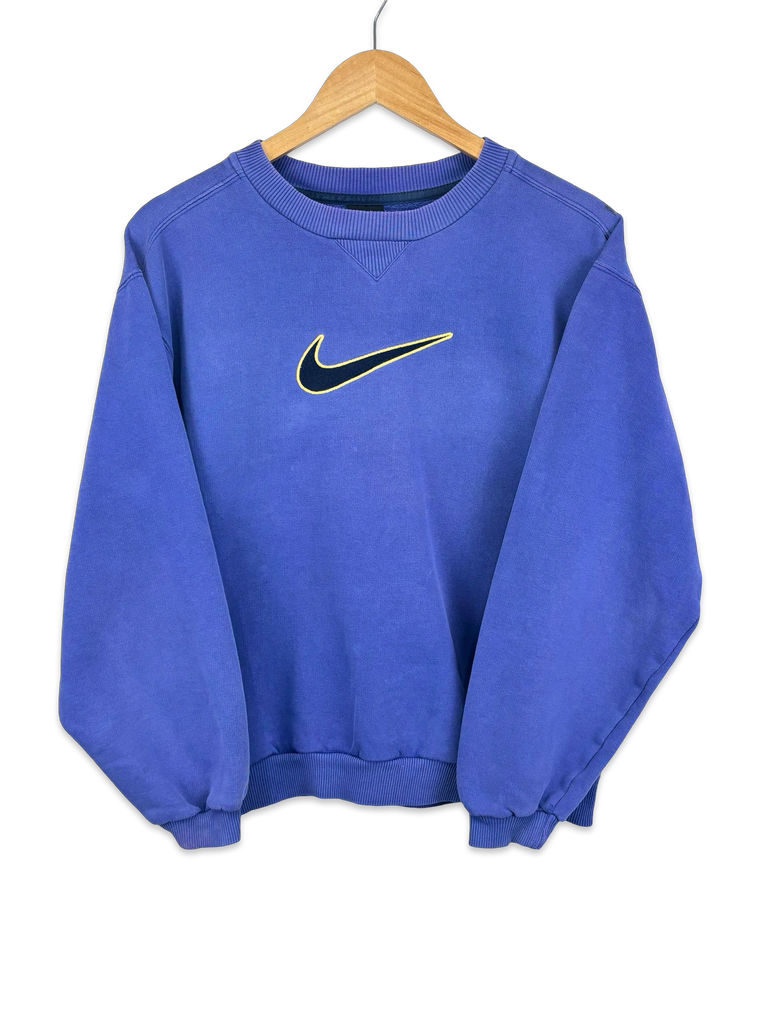 Vintage Nike Swoosh Purple Sweatshirt