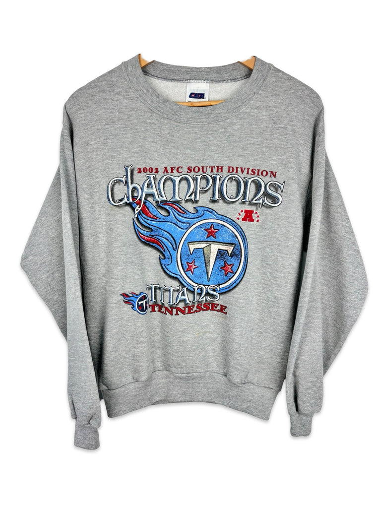 Y2K Tennessee Titans Champions Grey Sweatshirt