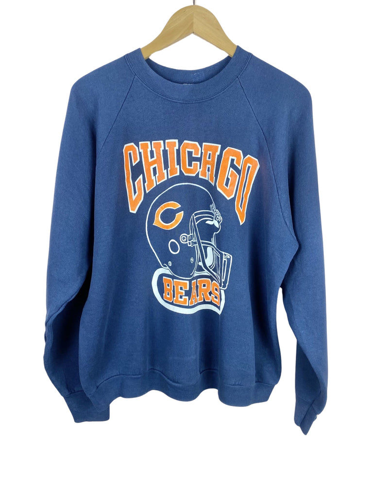 Vintage Chicago Bears Navy Blue Sweatshirt