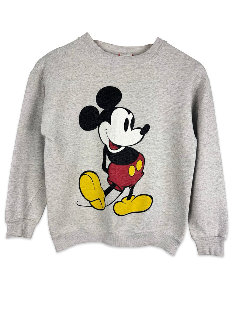 Vintage Walt Disney Mickey Mouse Grey Sweatshirt