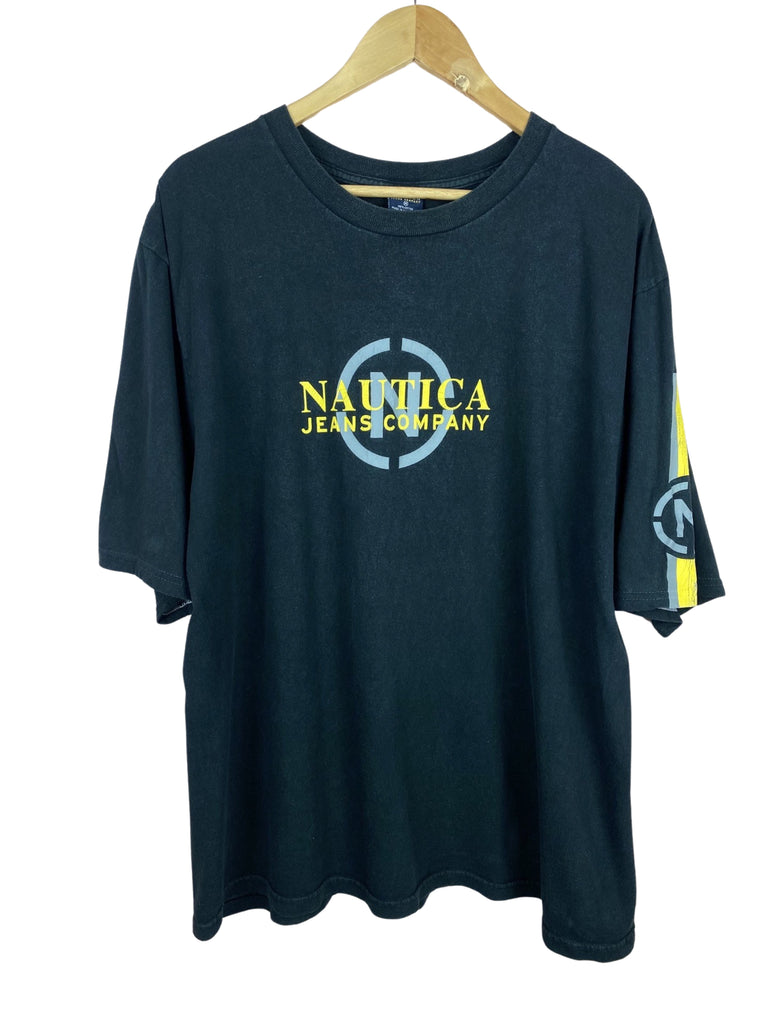 Y2 Nautica Jeans Company Black T-Shirt
