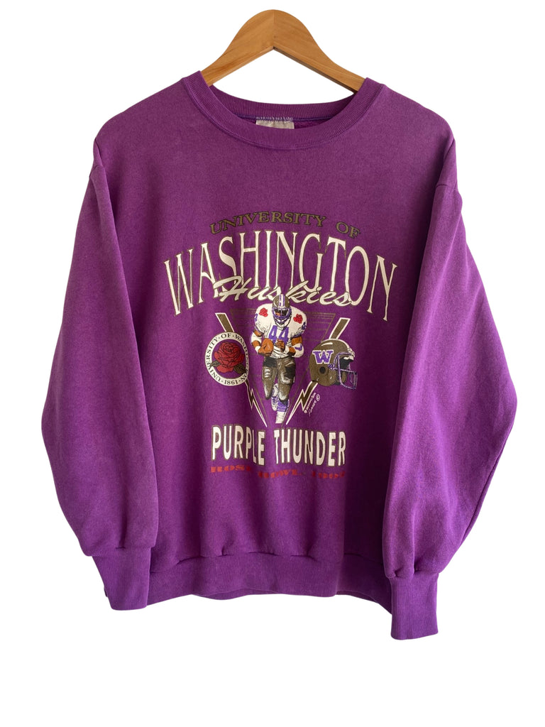 Vintage 1992 Washington Huskies Purple Sweatshirt