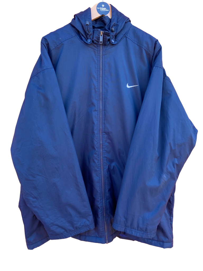 Vintage 90’s Nike Swoosh Navy Blue Jacket