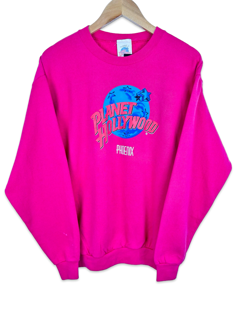 Vintage Planet Hollywood Pink Sweatshirt