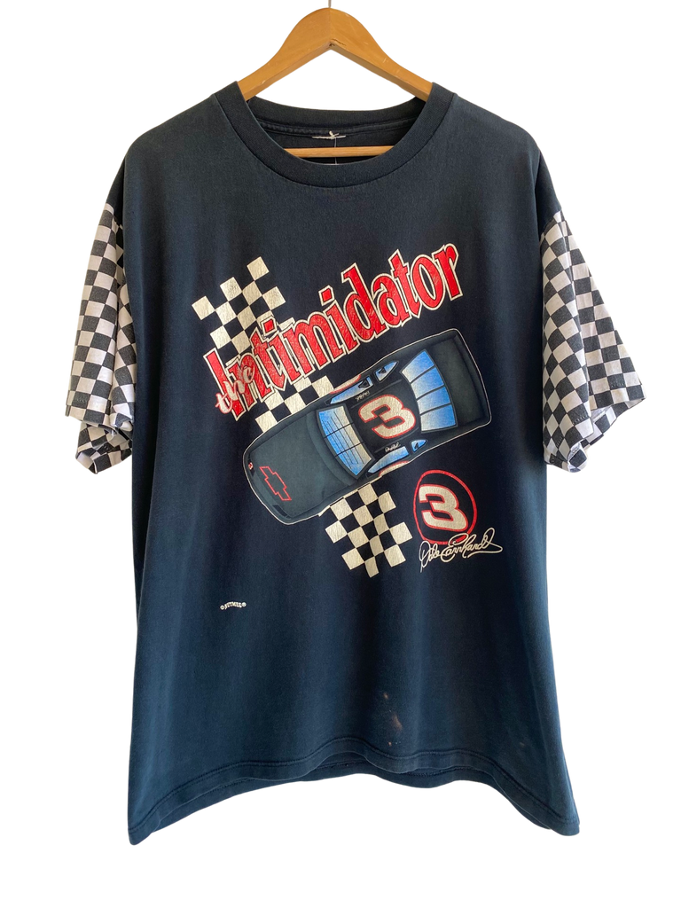 Vintage Dale Earnhardt The Intimidator Black Nascar T-Shirt