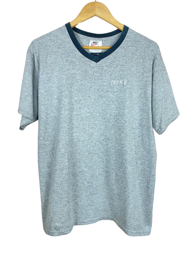 Vintage Nike Grey Embroidered T-Shirt