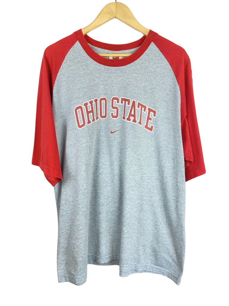Y2K Nike Ohio State Grey T-Shirt 