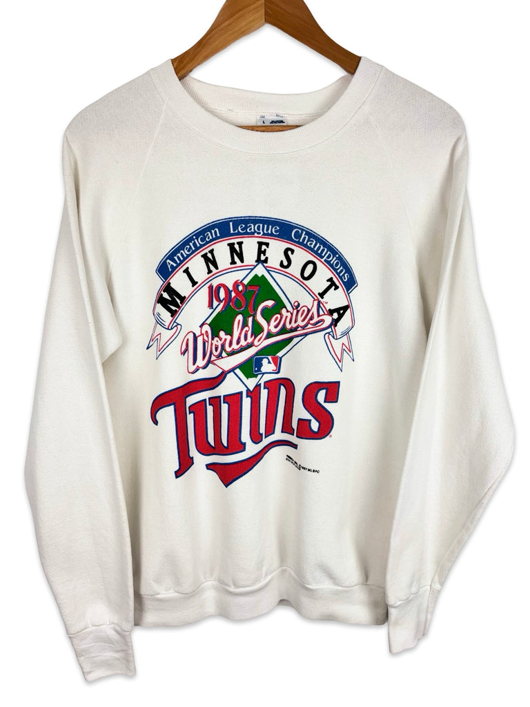 Vintage 1987 MLB World Series White Sweatshirt