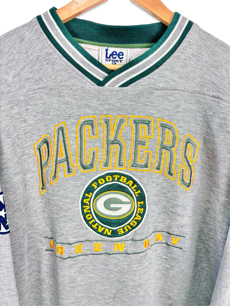 Vintage Green Bay Packers Embroidered Sweatshirt