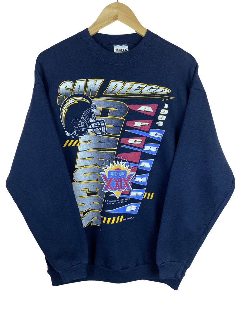 Vintage 1994 San Diego Chargers Navy Blue Sweatshirt