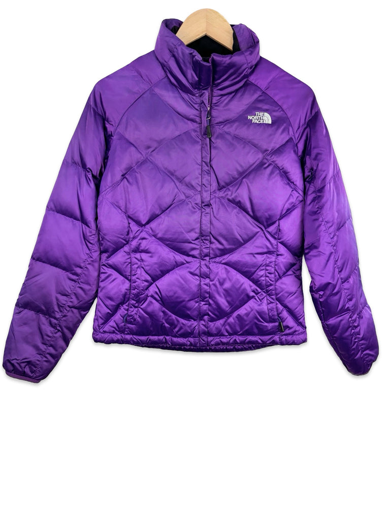 North Face Puffer Jacket 550 Purple