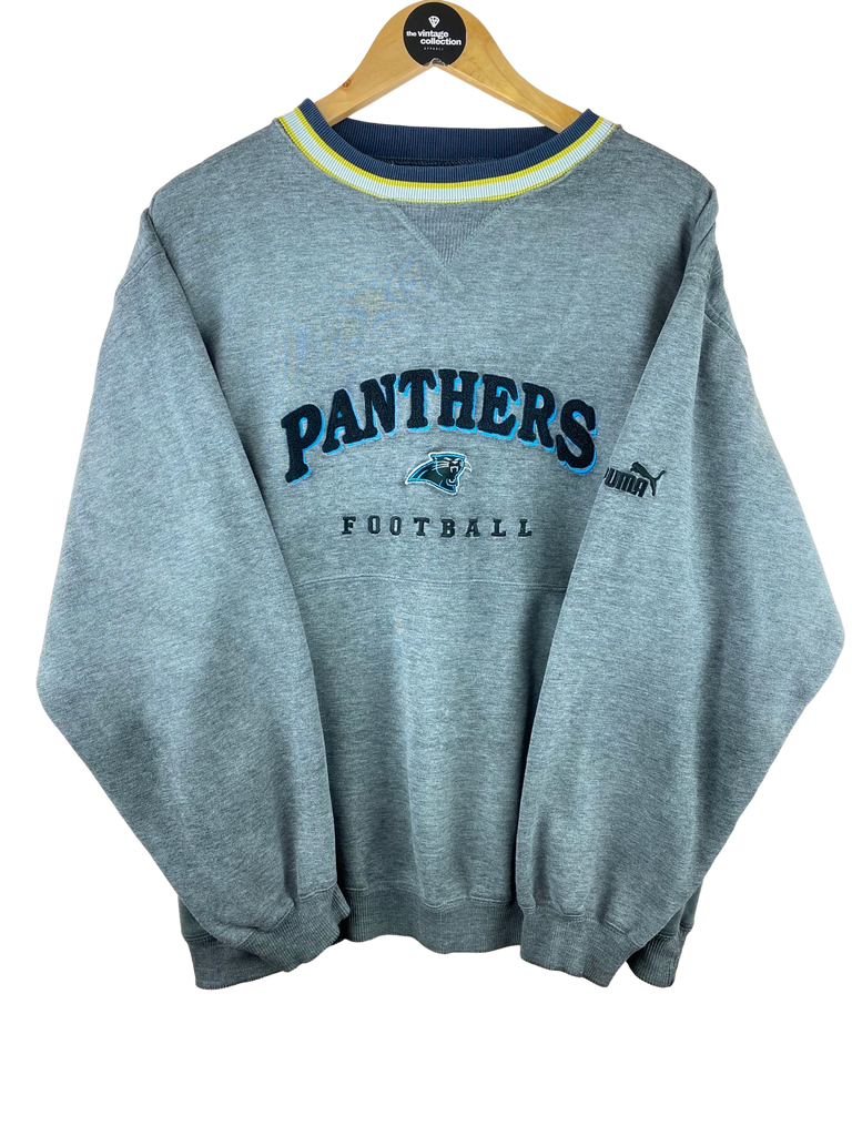 Vintage Panthers NFL Grey Sweatshirt
