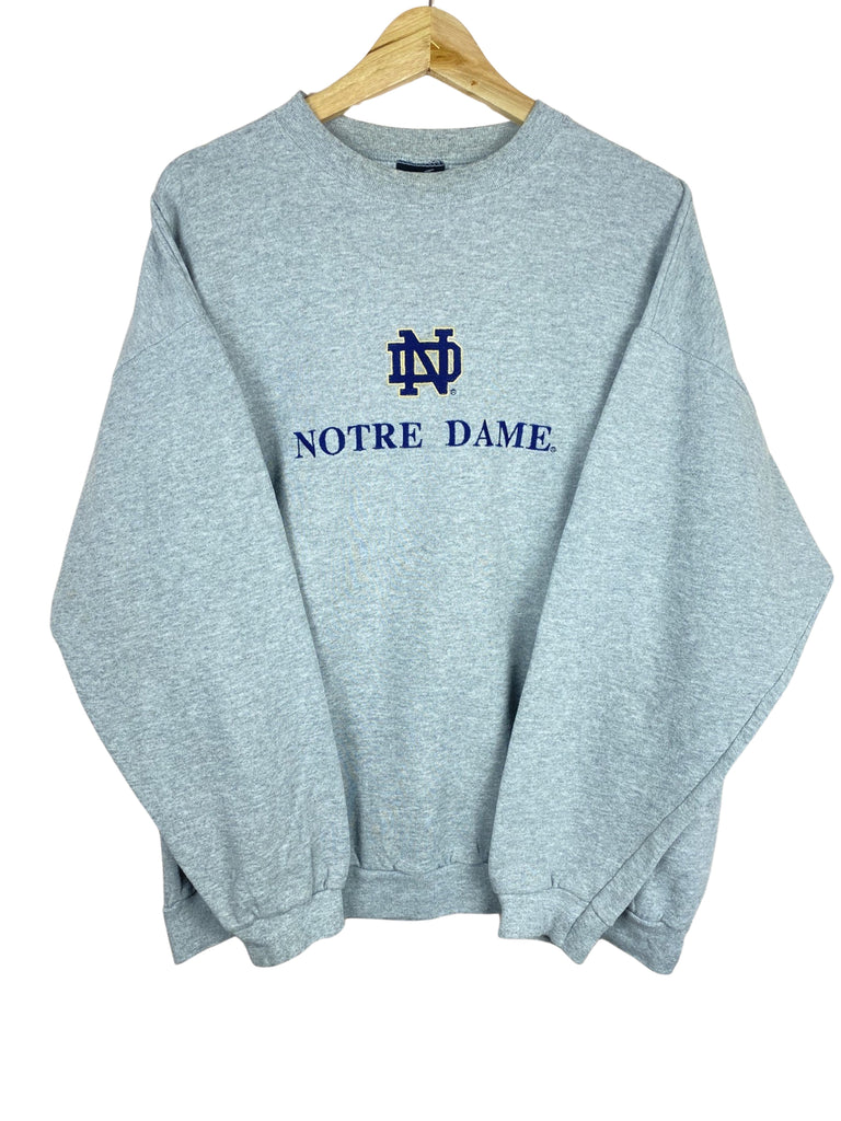 Vintage Notre Dame Grey Sweatshirt