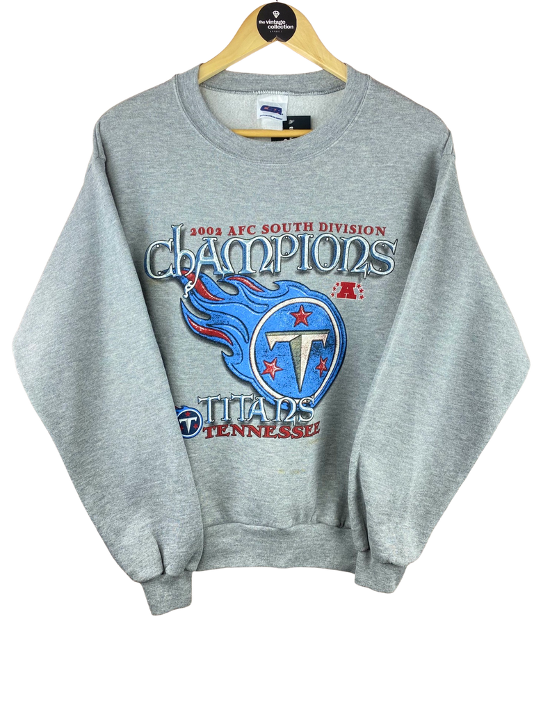 Y2K Tennessee Titans Champions Grey Sweatshirt 