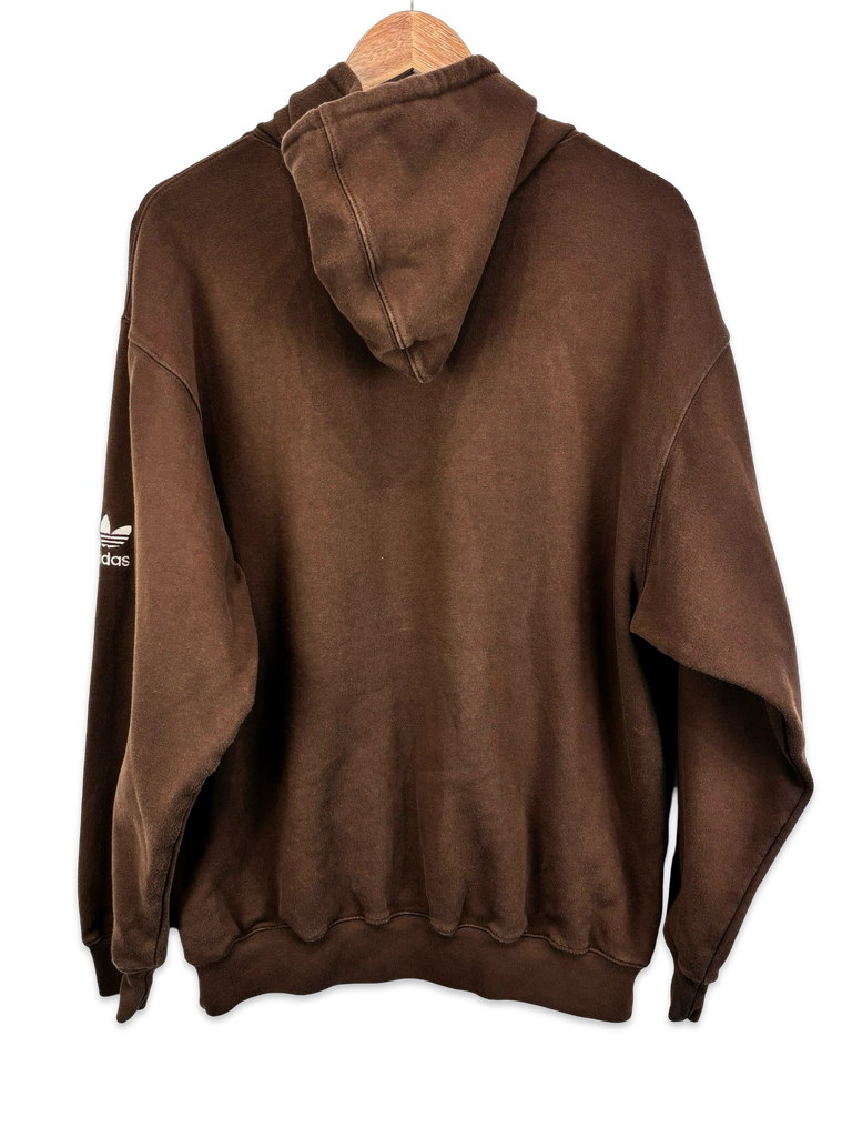 Y2K Adidas Brown Hoodie