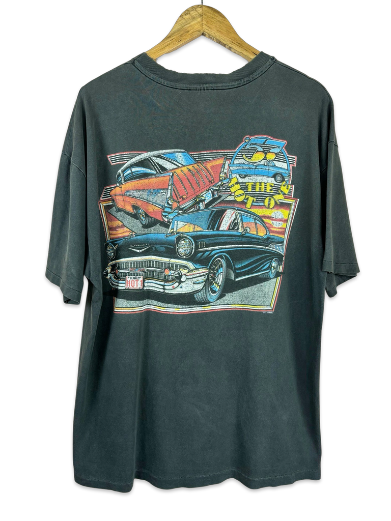 Vintage 1997 Herbie's Hot Rods Black T-Shirt