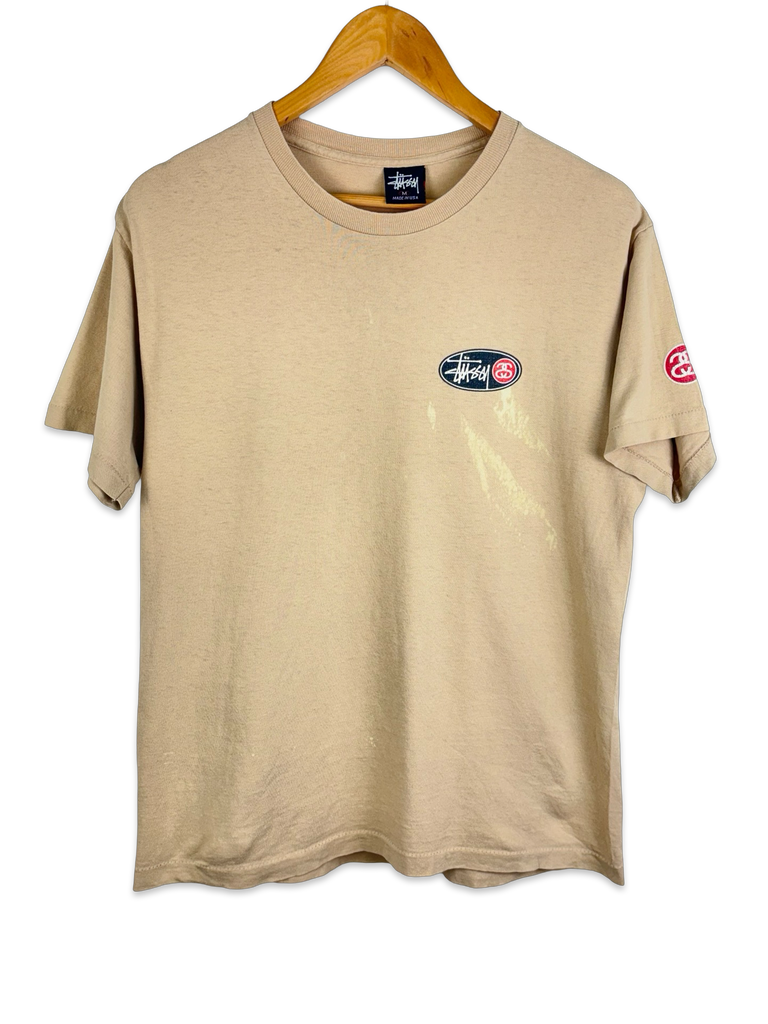Vintage Stussy USA Cream T-Shirt