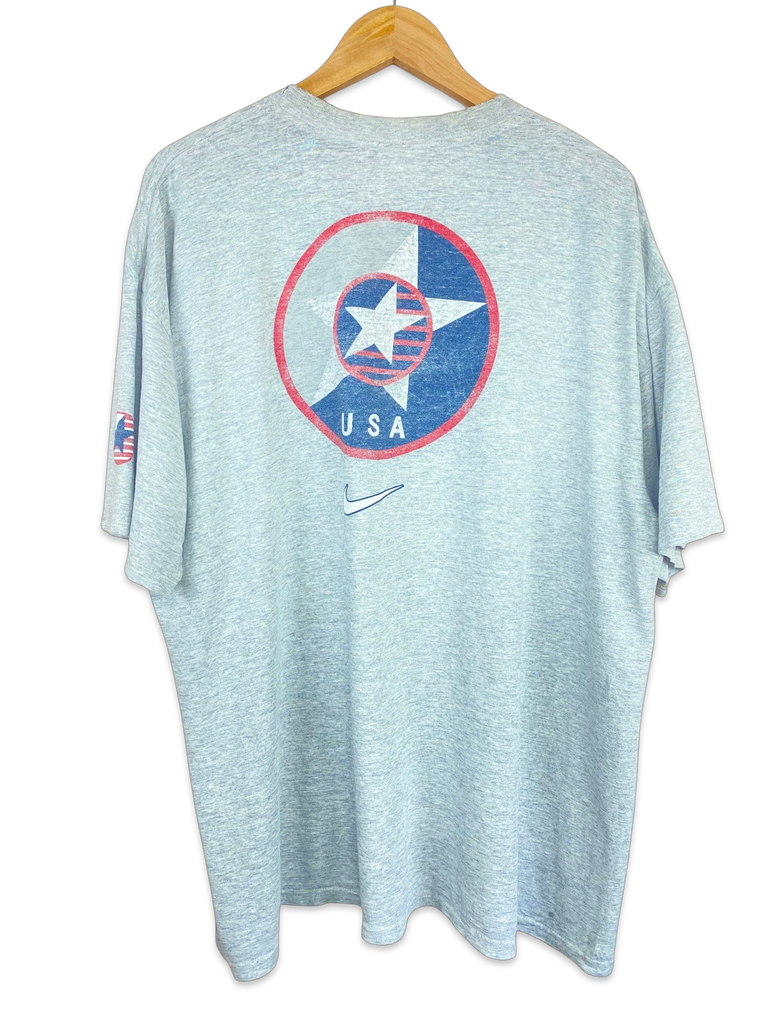 Vintage Nike USA Hockey Grey T-Shirt 
