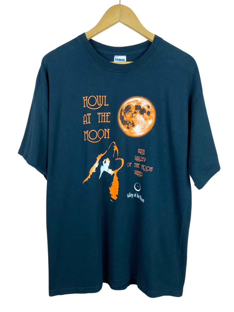 Vintage Howl At The Moon Black T-Shirt