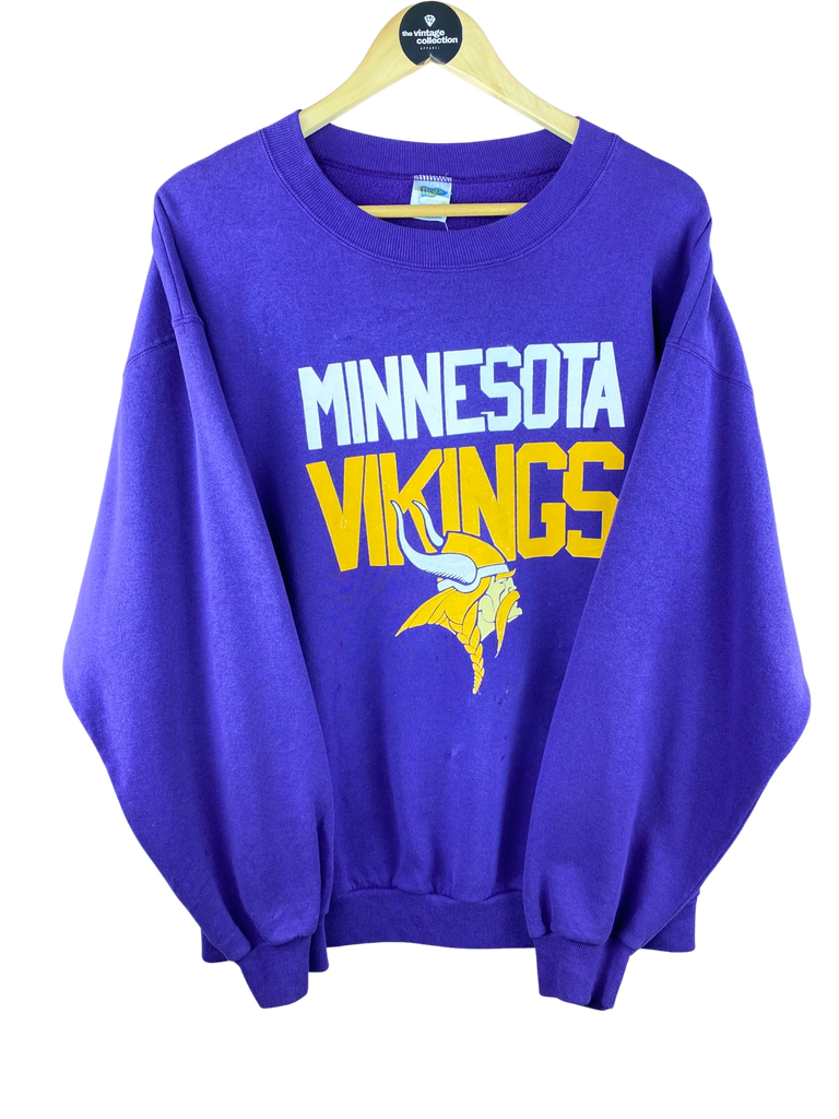 Vintage Minnesota Vikings Purple Sweatshirt