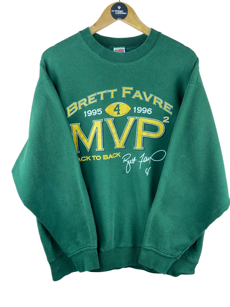 1996 Brett Fabre MVP Green Sweatshirt