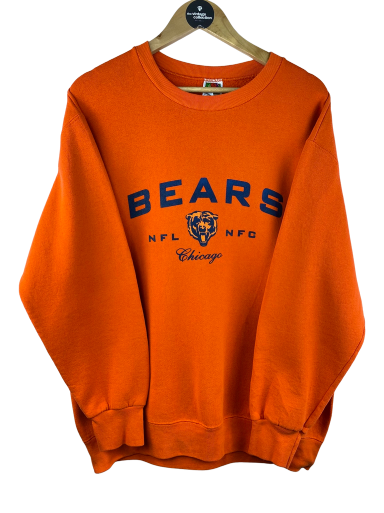 Vintage Chicago Bears Orange Sweatshirt 