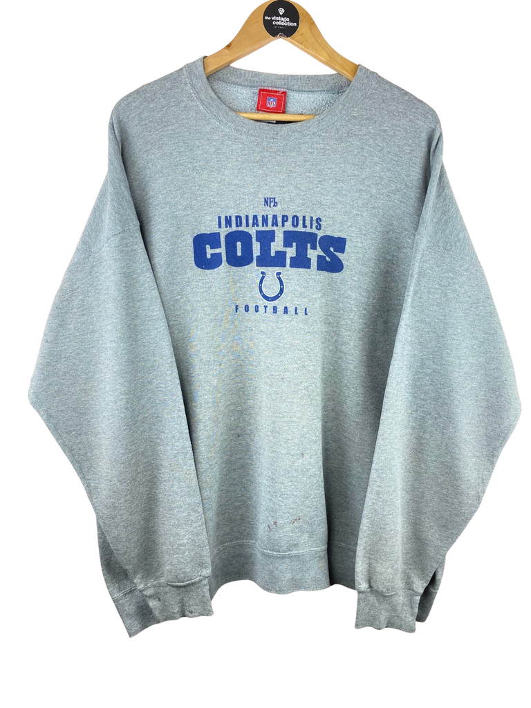 Vintage Indianapolis Colts Grey Sweatshirt