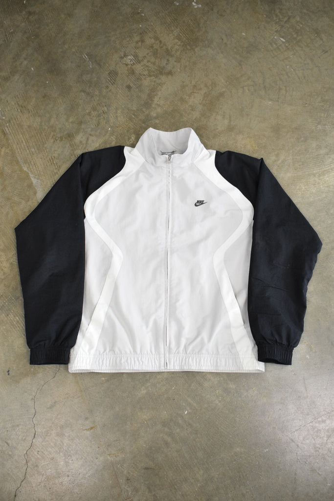 Y2K Nike Black & White Windbreaker Jacket