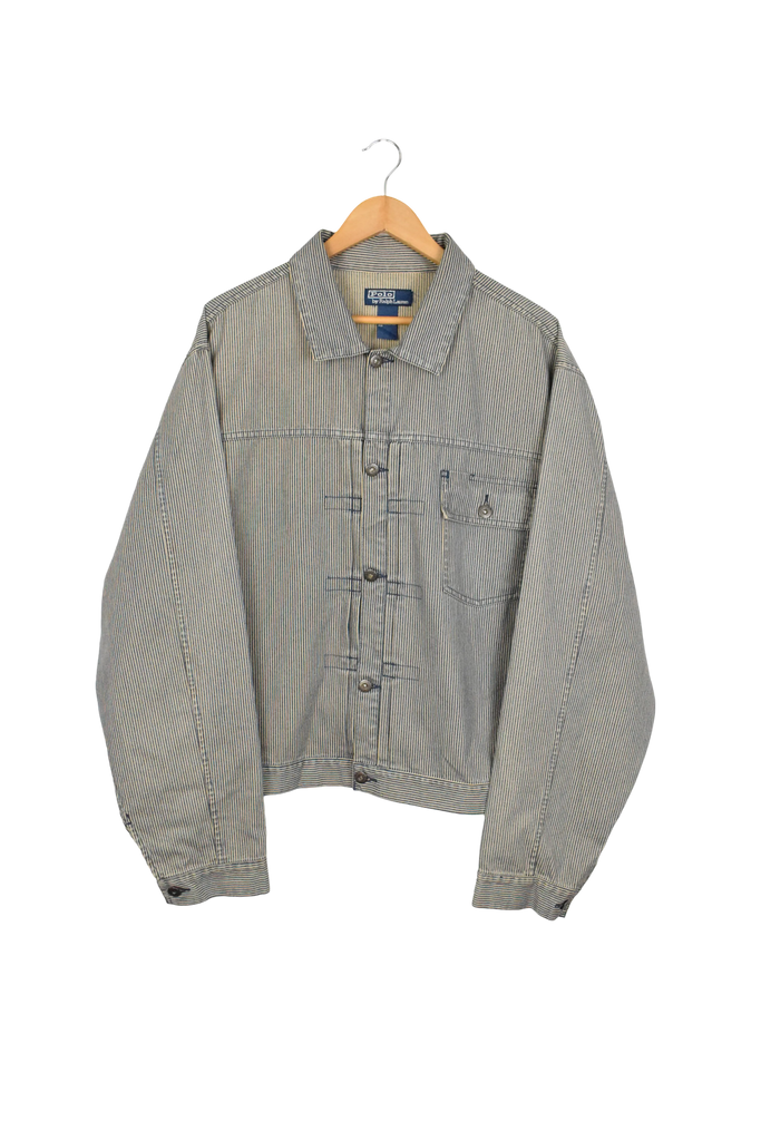 Vintage Polo Ralph Lauren Stripped Jacket Chore