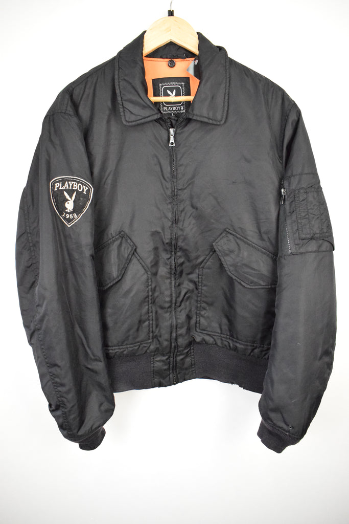 Y2K Black Playboy Jacket