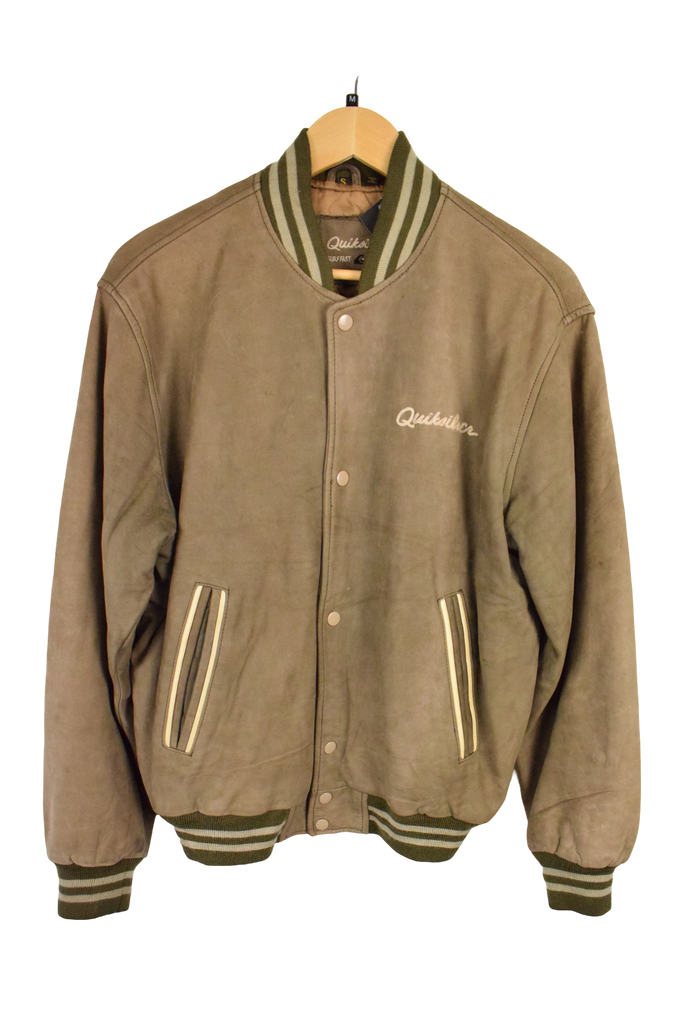 Vintage Quiksilver Leather Jacket 