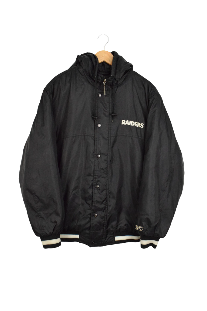 Vintage Reebok Las Vegas Raiders Black Jacket 