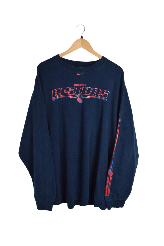 Vintage Nike Pistons Long Sleeve T-Shirt