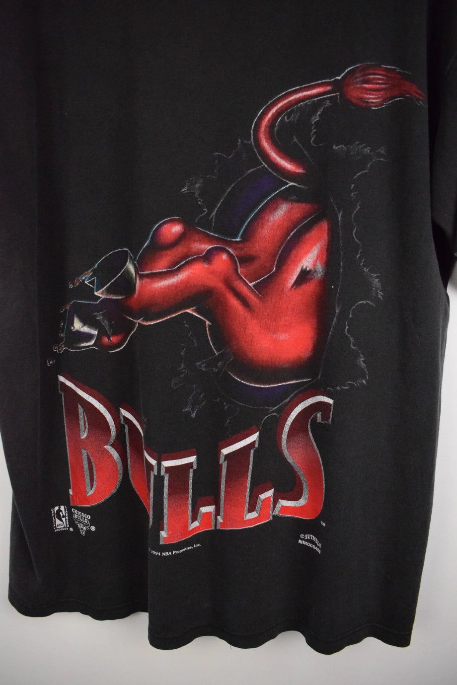 Rare 1994 Chicago Bulls NBA Nutmeg NM000466 T-Shirt (XL