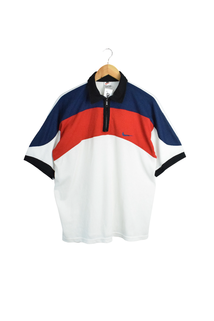 Vintage Nike Zip-Up Polo Shirt