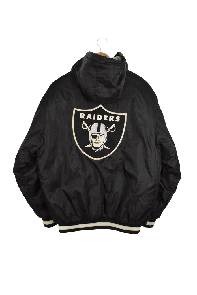 Vintage Reebok Las Vegas Raiders Black Jacket 