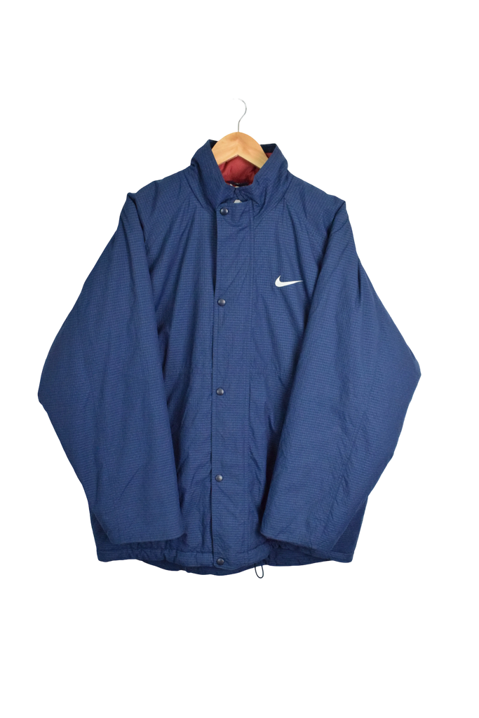 Vintage Navy Blue Nike Jacket