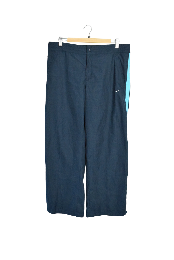Vintage Womens Navy Blue Nike Track Pants 