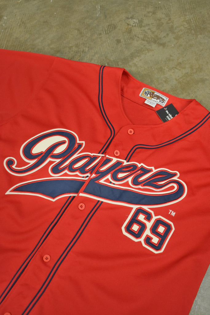 Vintage Playerz 69 Red Jersey