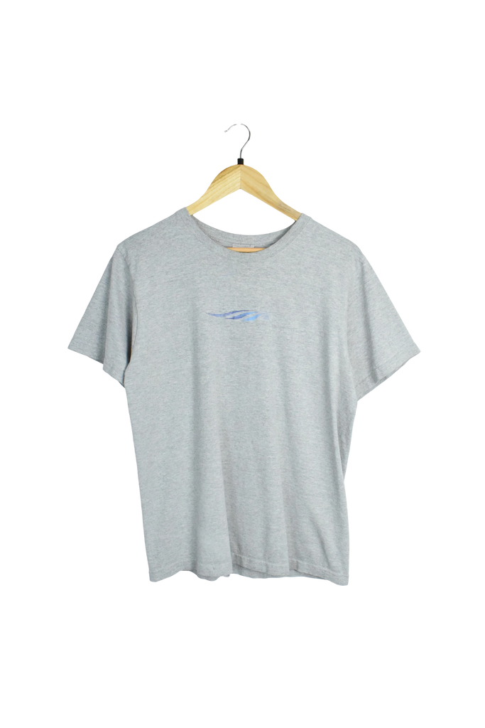 Y2K Grey Adidas Graphic T-Shirt 