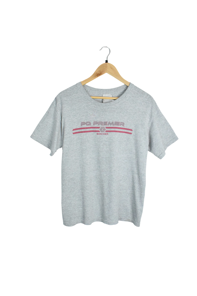 Y2K Grey Nike Soccer T-Shirt