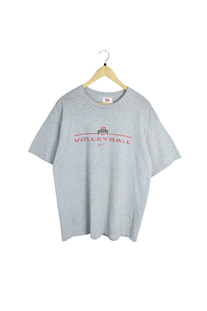 Y2K Grey Nike Ohio State Volleyball T-Shirt 