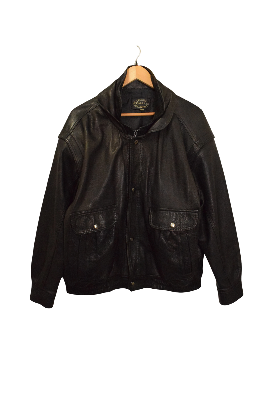 Vintage Black Italian Leather Jacket (M) – The Vintage Collection